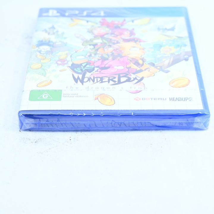 SEALED! Wonder Boy: The Dragons Trap - Sony Playstation 4 / PS4 Game