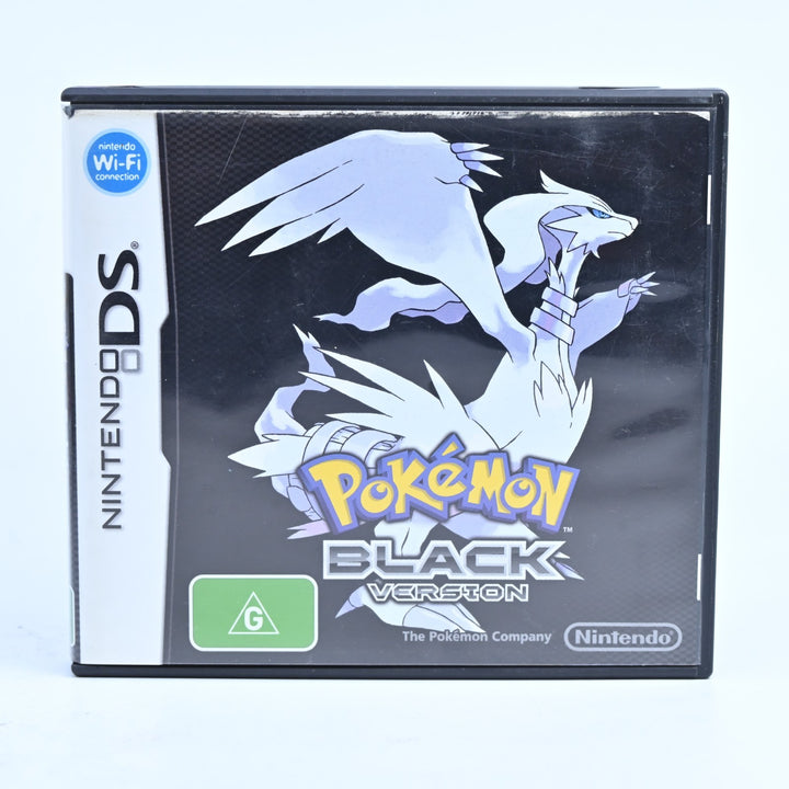 Pokemon Black - Nintendo DS Game - AUS PAL + Manual - FREE POST!