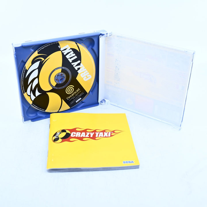 Crazy Taxi - Sega Dreamcast Game + Manual - PAL - MINT DISC!