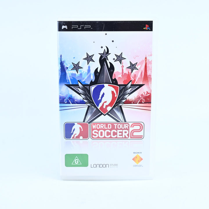 World Tour Soccer 2 - Sony PSP Game - No Manual - FREE POST!