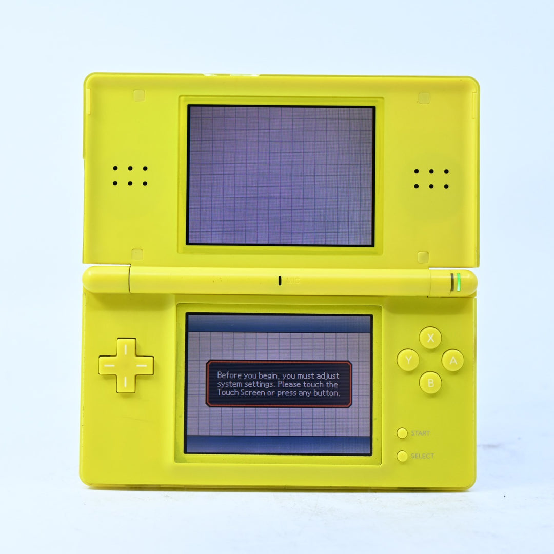 Pokemon Center Pikachu Yellow - Nintendo DS Lite Console - USG-001