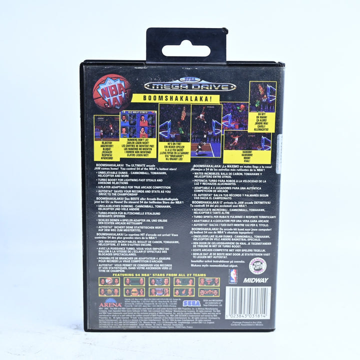 NBA Jam + Manual - Sega Mega Drive Game - No Manual - PAL - FREE POST!