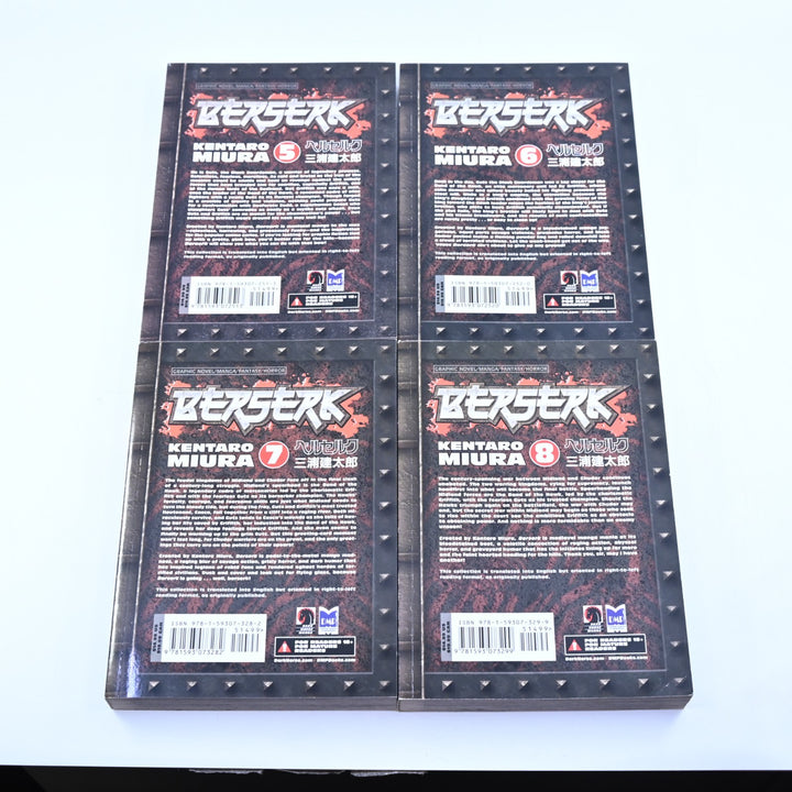 Berserk - Volumes 1-8 - Kentaro Miura - Digital Manga Publishing - Manga