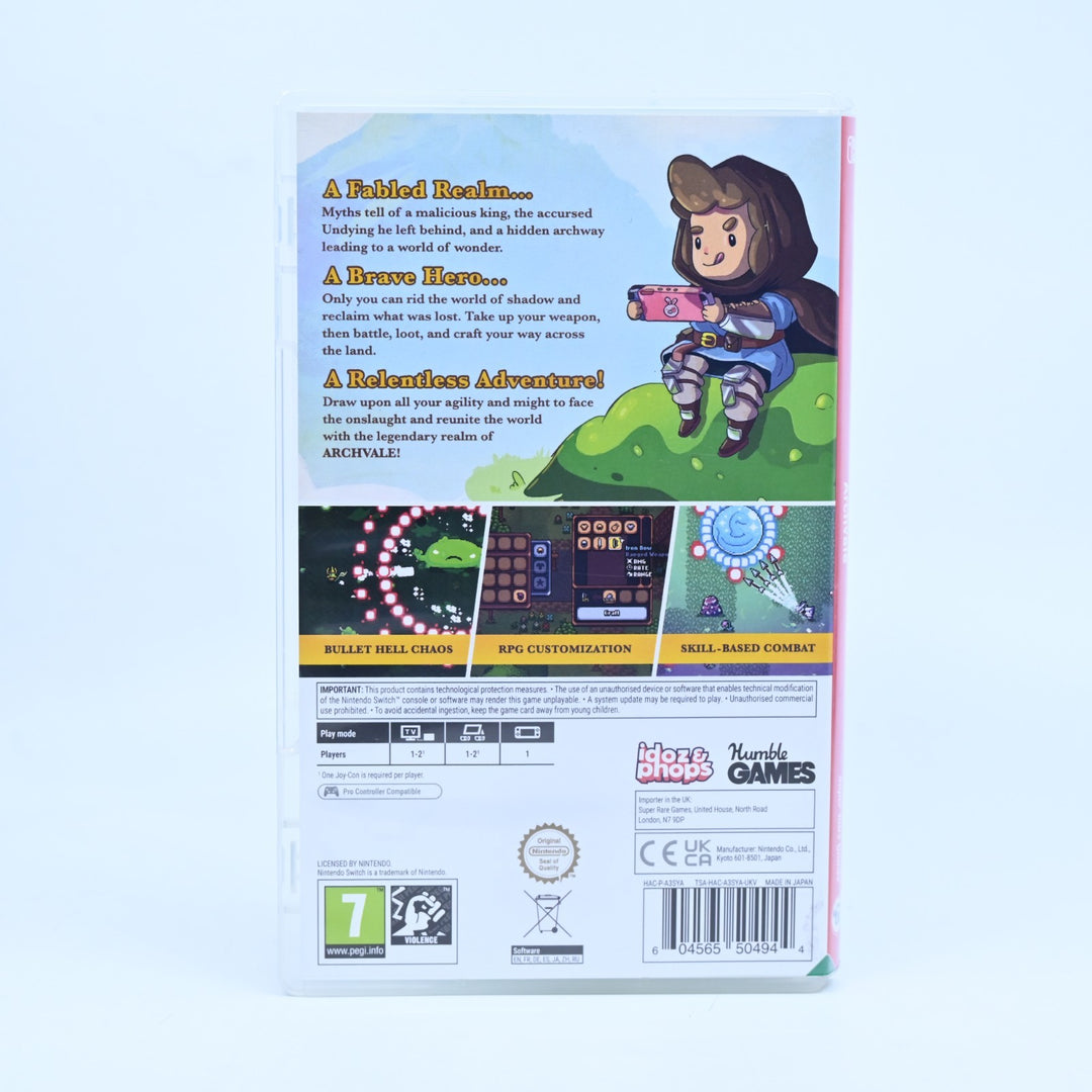 Archvale - Super Rare Games #67 - Nintendo Switch Game - FREE POST!