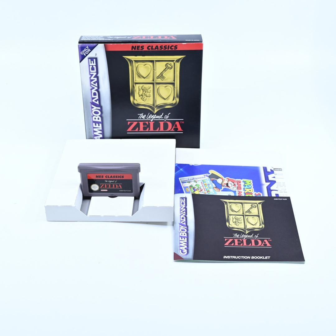 NES Classics - The Legend of Zelda - GBA Boxed Game - PAL - FREE POST!