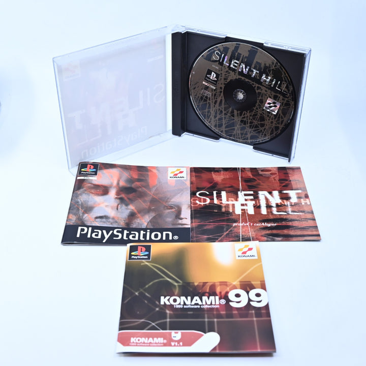 Silent Hill - Sony Playstation 1 / PS1 Game + Manual - PAL - MINT DISC!
