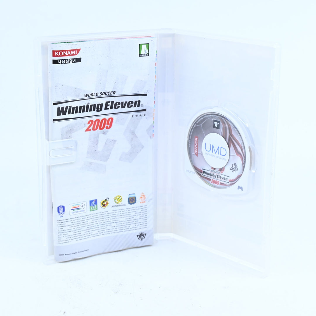 World Soccer: Winning Eleven 2009 - Korean - Sony PSP Game + Manual