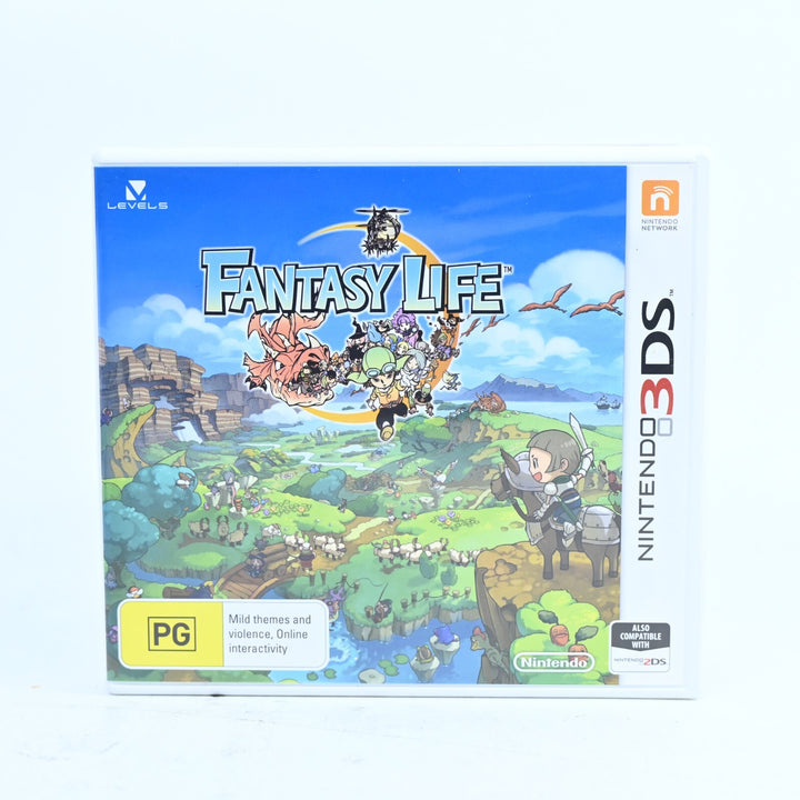 Fantasy Life - Nintendo 3DS Game - PAL - FREE POST!