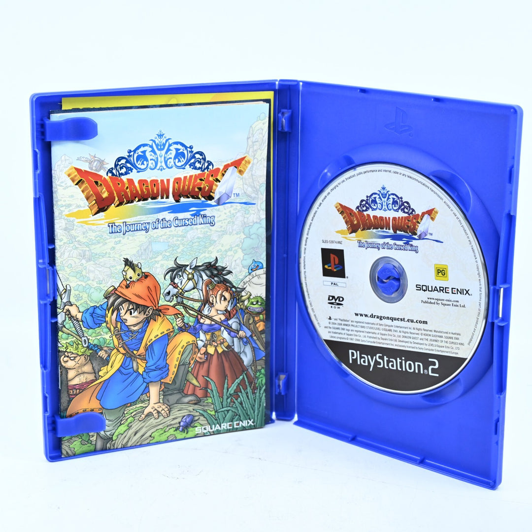 Dragon Quest VIII: The Journey of the Cursed King - PS2 Game + Manual - AUS PAL