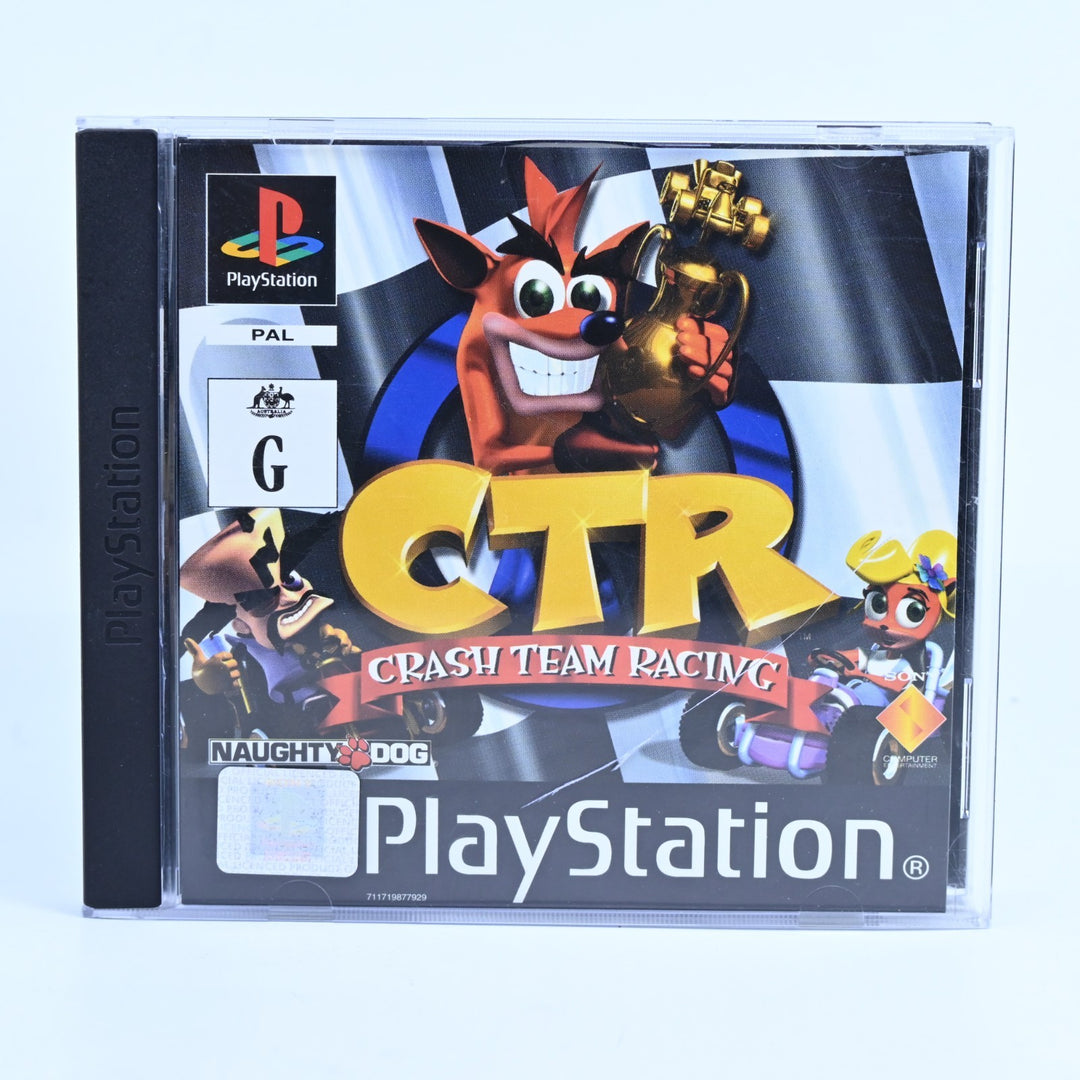 CTR: Crash Team Racing - Sony Playstation 1 / PS1 Game - No Manual PAL MINT DISC