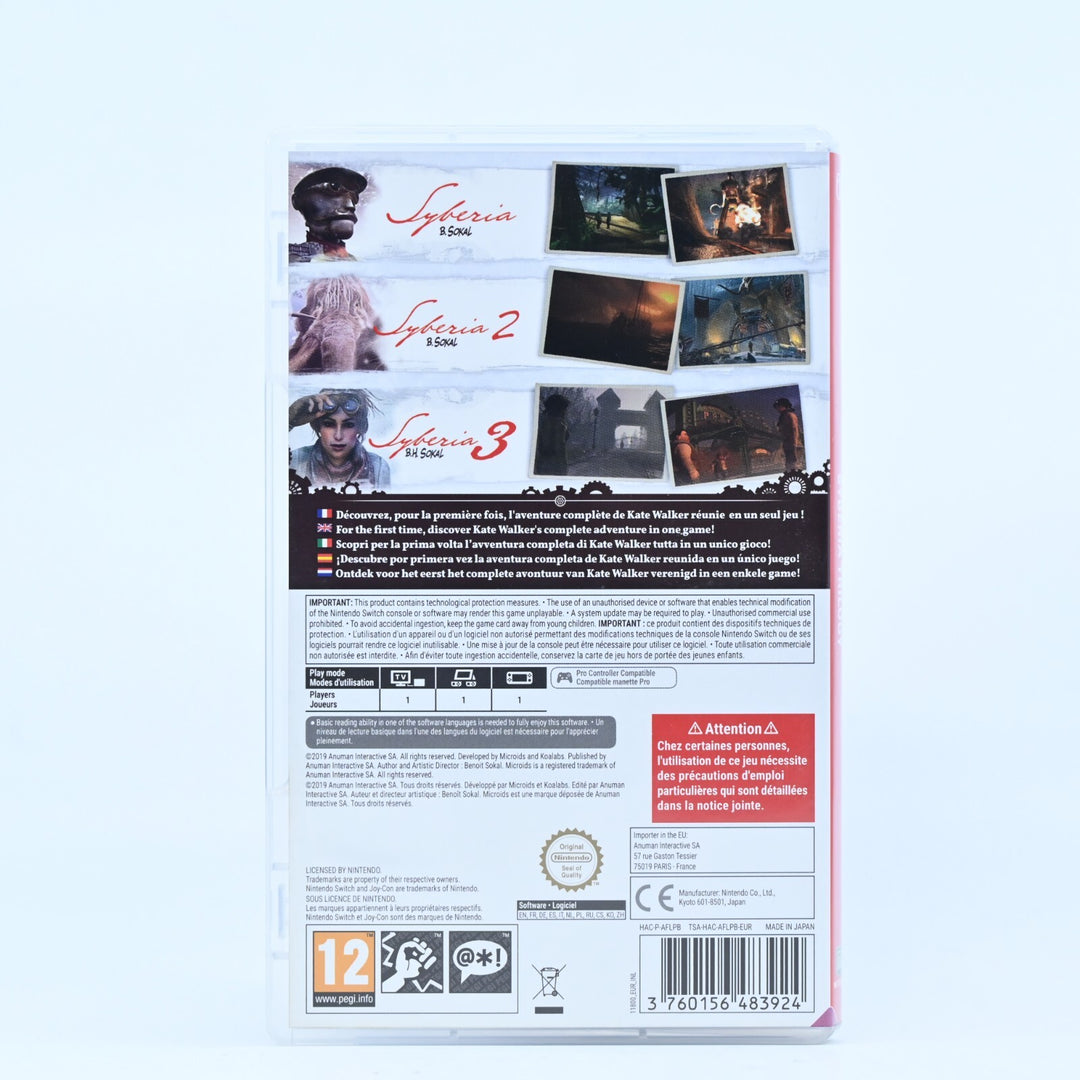 Syberia Trilogy - Nintendo Switch Game - FREE POST!