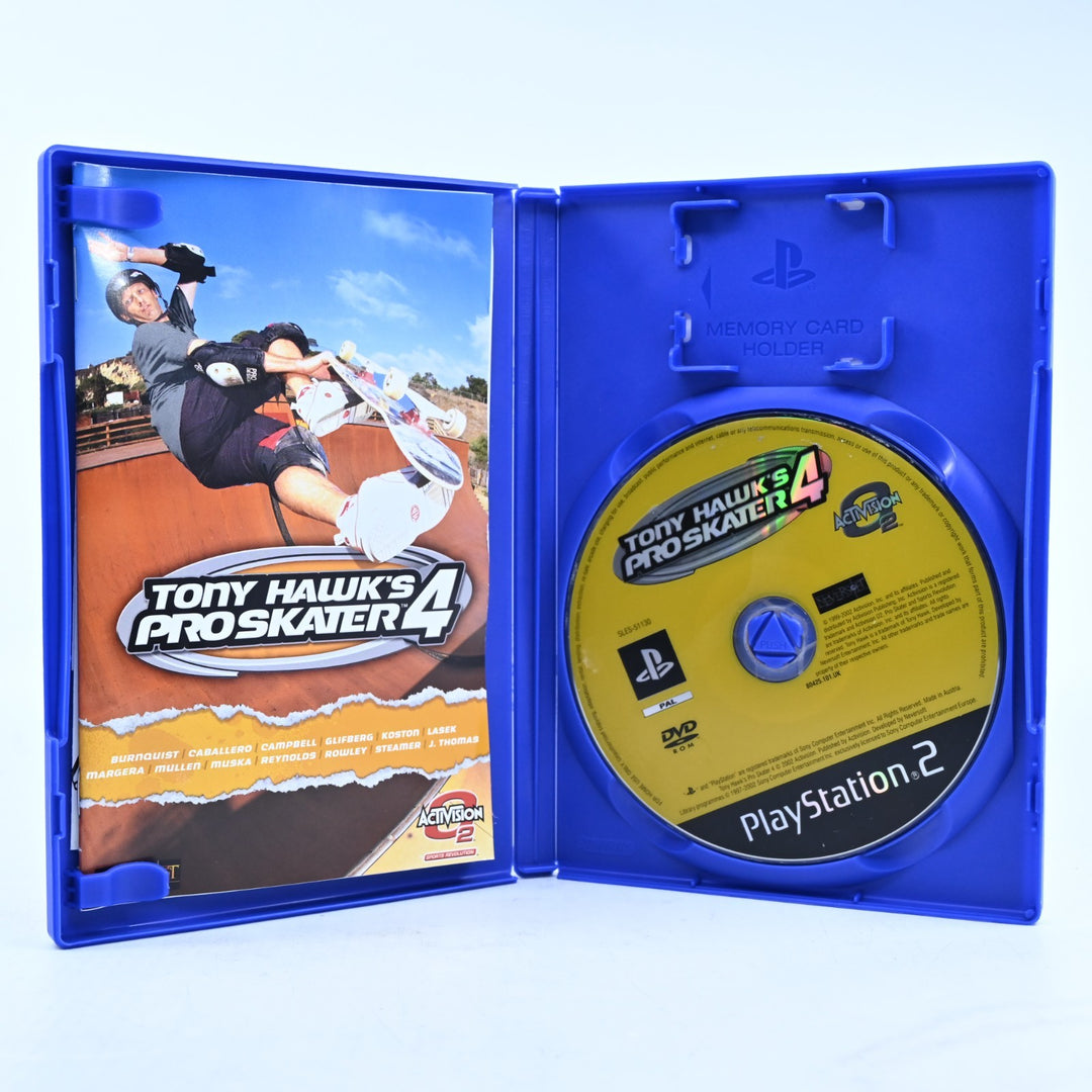 Tony Hawk's Pro Skater 4 - Sony Playstation 2 / PS2 Game + Manual - PAL