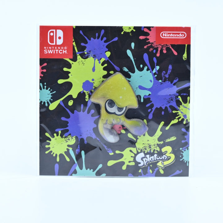 SEALED! Splatoon 3 Yellow Squid Pin - Merchandise / Pin