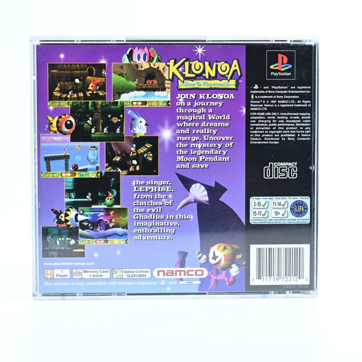 MINT CONDITION! - Klonoa - Sony Playstation 1 / PS1 Game + Manual - PAL