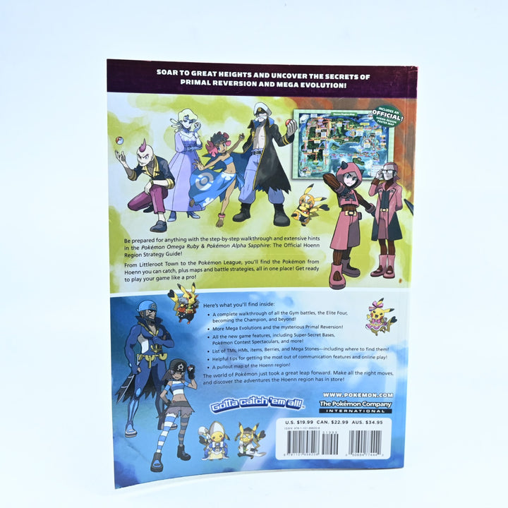 Pokemon Omega Ruby & Alpha Sapphire Hoenn Region Guide w/ Map - Game Guide