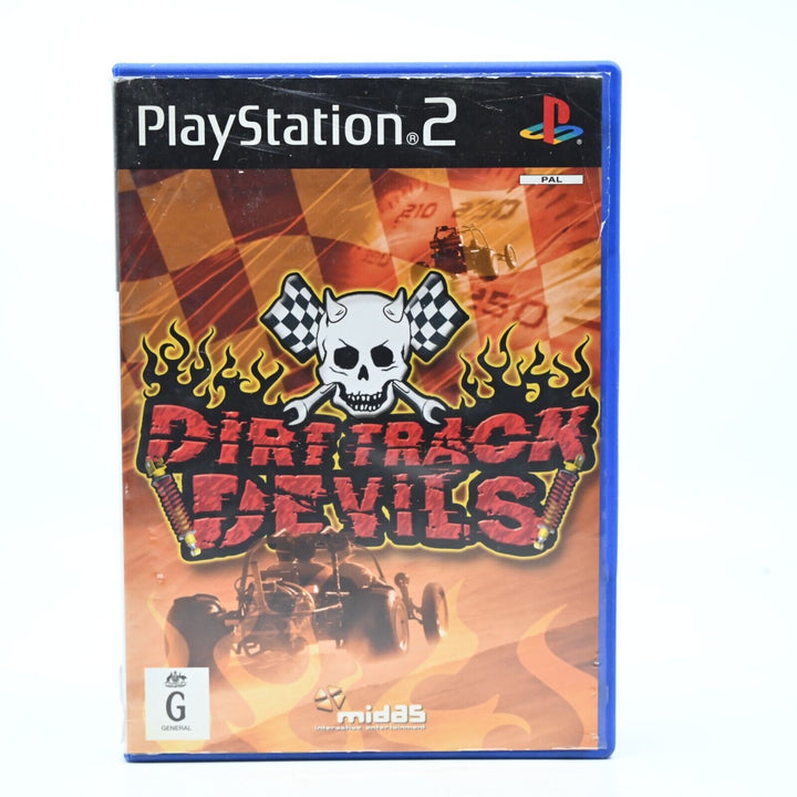 Dirt Track Devils - Sony Playstation 2 / PS2 Game + Manual - PAL - MINT DISC!