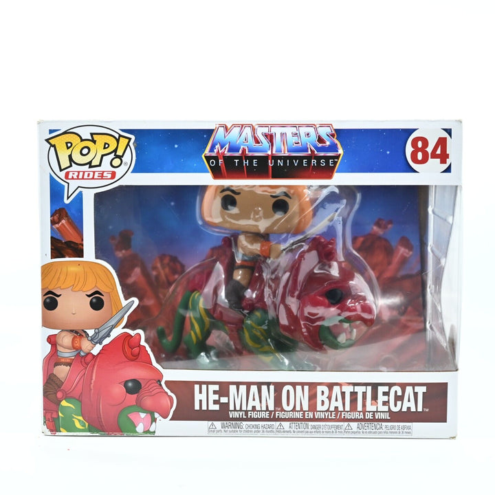 Funko POP Vinyl - Masters of the Universe: He-Man on Battlecat #84 - FREE POST!