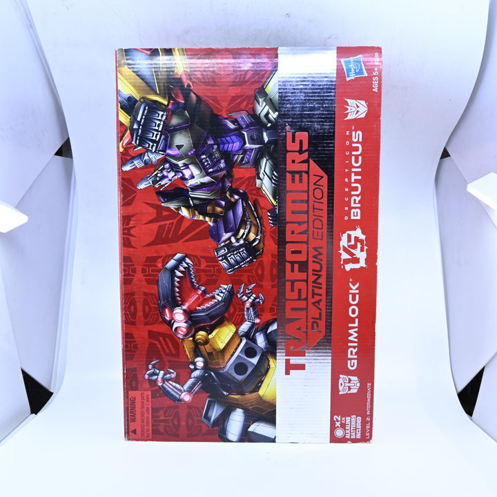 SEALED! Grimlock vs. Bruticus - Platinum Edition - Transformers Toy