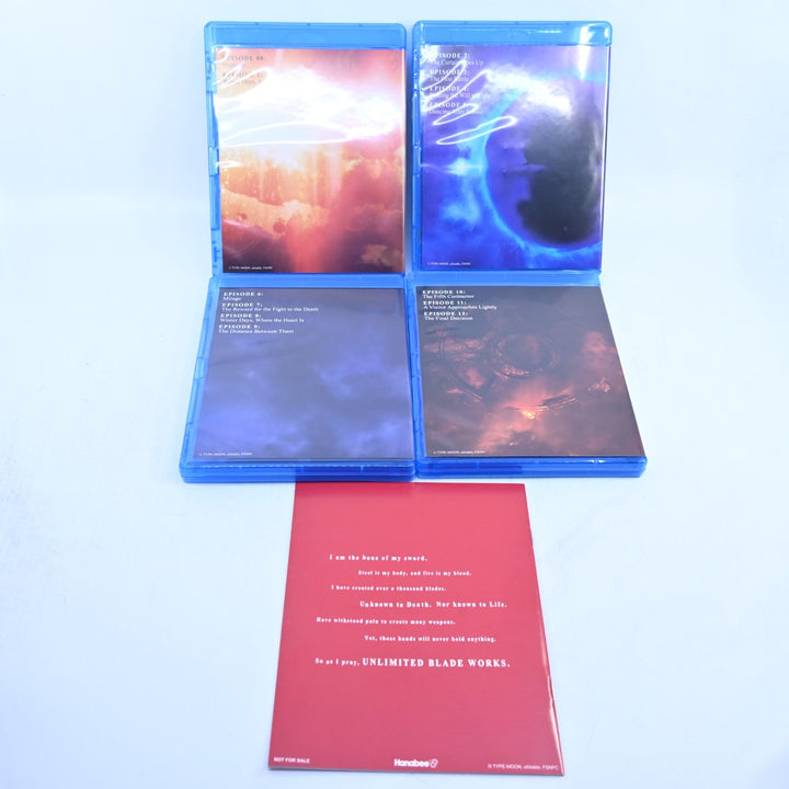 Fate/Stay Night [Unlimited Blade Works] I + II (SEALED) - AUS PAL - Blu-ray