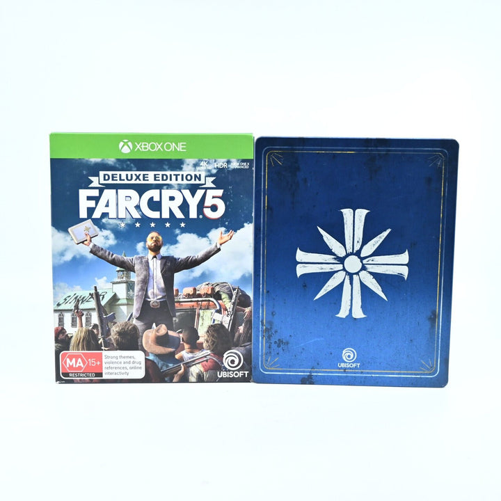 Far Cry 5 Deluxe Edition + Steelbook - Xbox One Game - PAL - FREE POST!