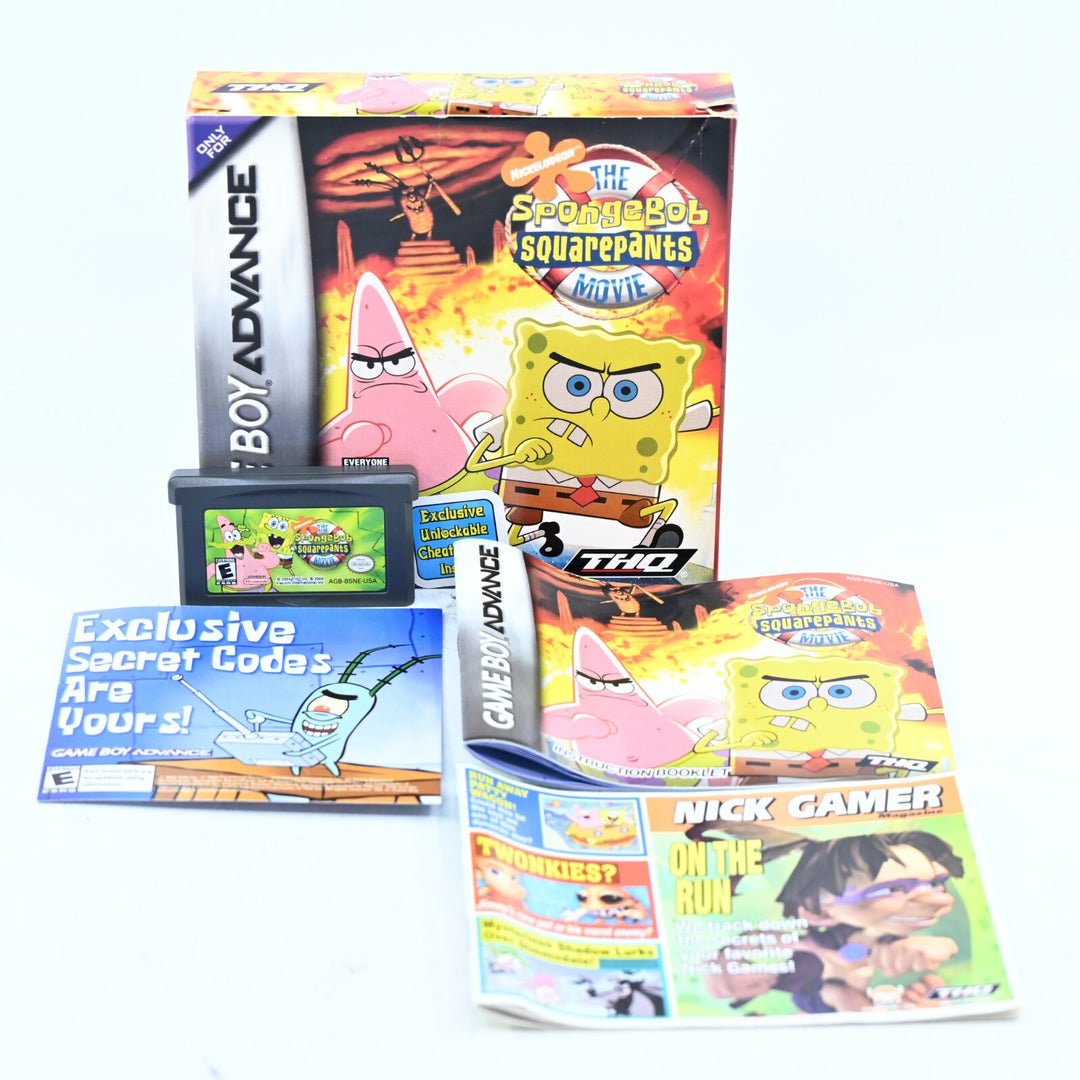 The Spongebob Squarepants Movie - GBA Boxed Game - Region Free - FREE POST!