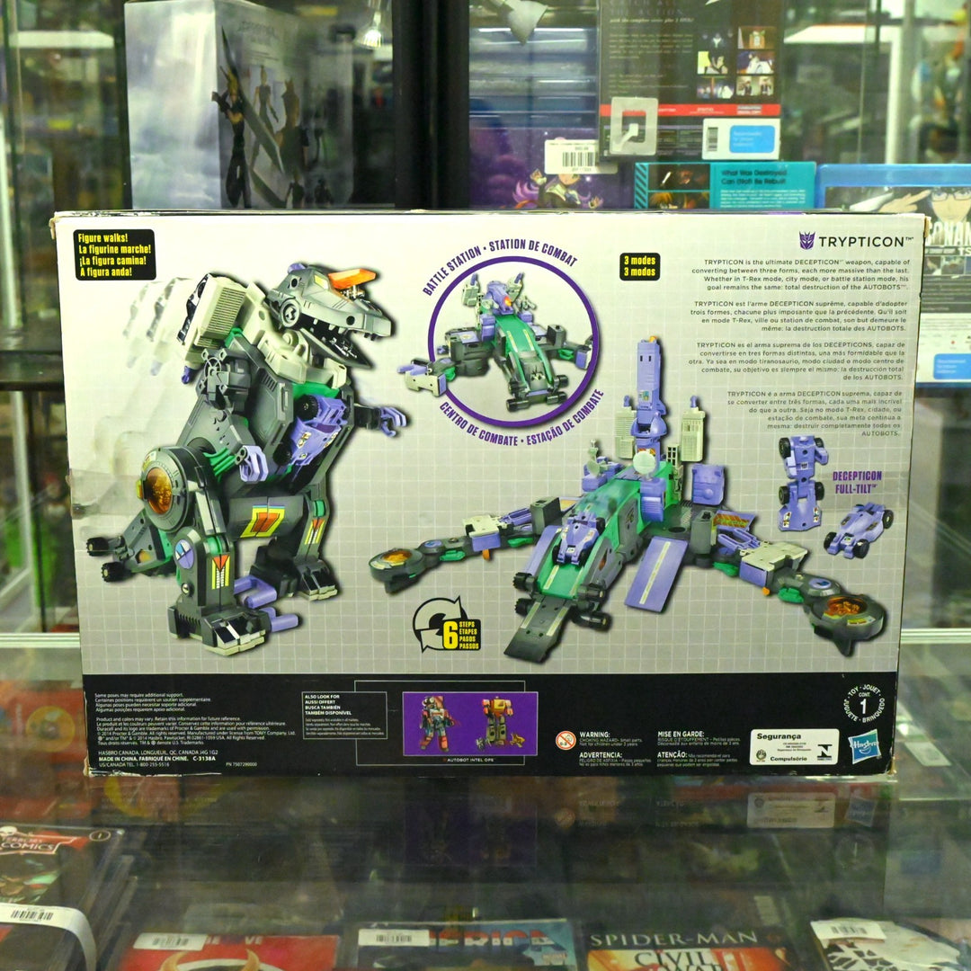 INCOMPLETE Hasbro Transformers Generations Trypticon - Plat Ed - Transformer Toy