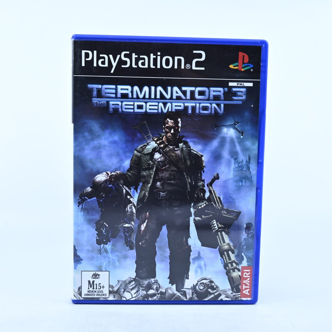 Terminator 3 The Redemption - Sony Playstation 2 / PS2 Game + Manual - PAL