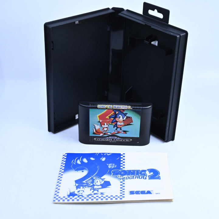 Sonic The Hedgehog 2 - Sega Mega Drive Game + Manual - PAL - FREE POST!