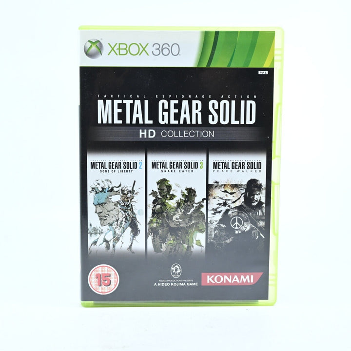 Metal Gear Solid HD Collection - Xbox 360 Game + Manual - PAL - MINT DISCS!