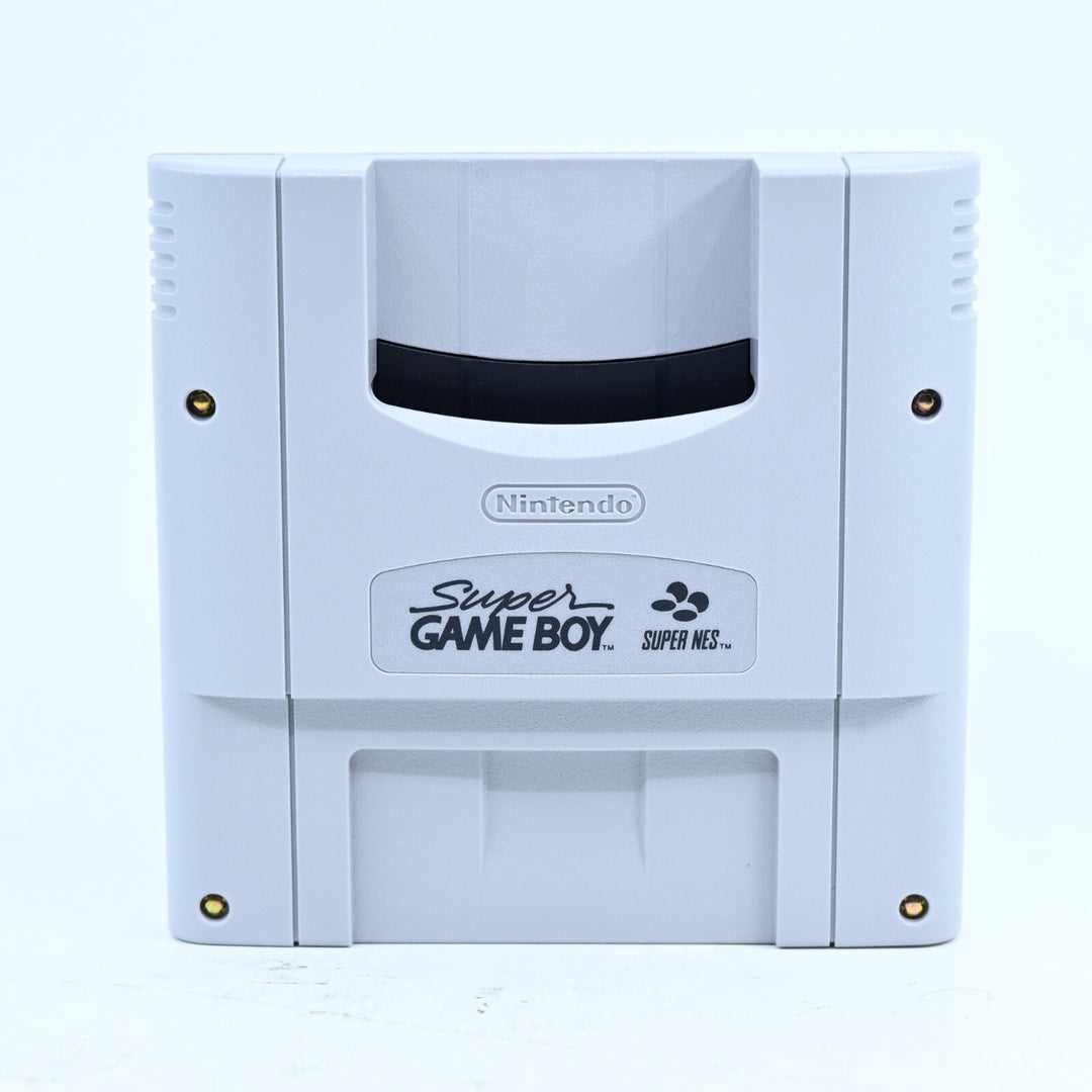 Super Game Boy / Gameboy - Super Nintendo / SNES Accessory + Manual - PAL