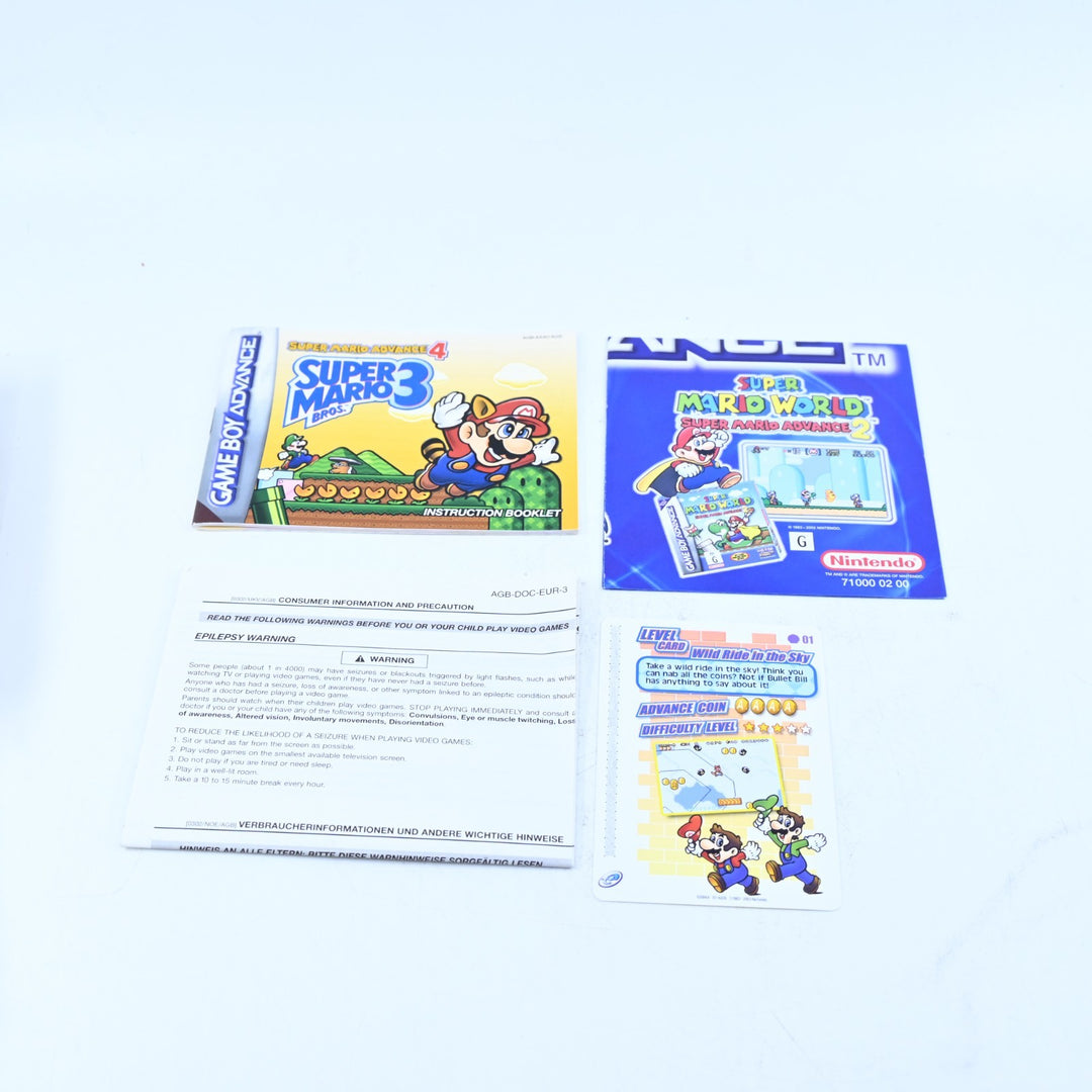 Super Mario Advance 4: Super Mario Bros. 3 - GBA Game + Cards - PAL - FREE POST!