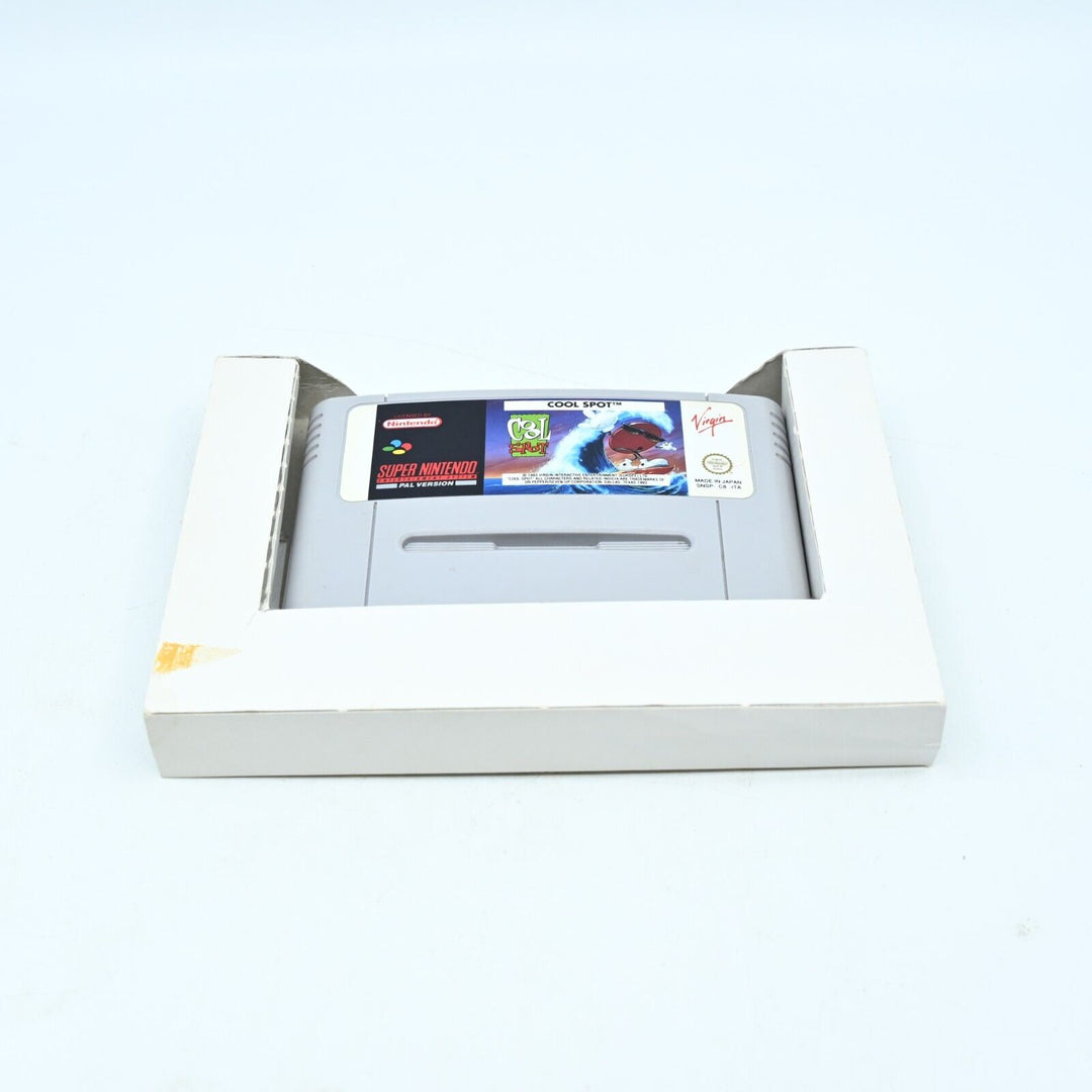 Cool Spot - Super Nintendo / SNES Boxed Game - No Manual - PAL - FREE POST!