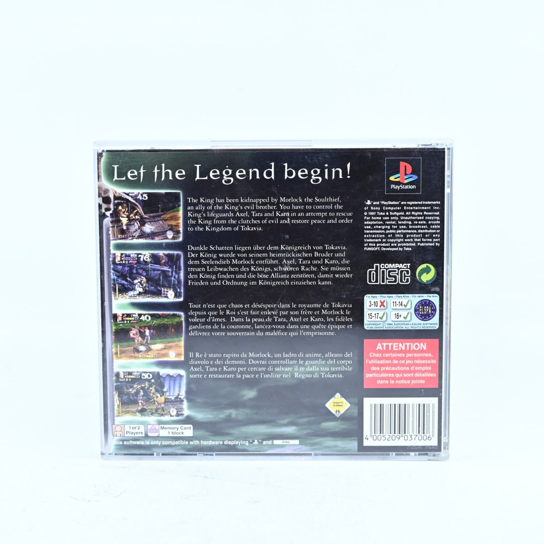 LEGEND - Sony Playstation 1 / PS1 Game + Manual - PAL - MINT DISC!