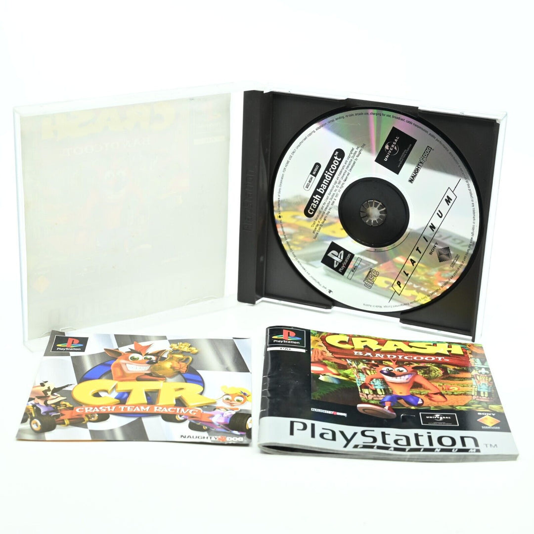 Crash Bandicoot - Sony Playstation 1 / PS1 Game - PAL - FREE POST!