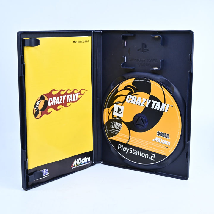 Crazy Taxi - Sony Playstation 2 / PS2 Game + Manual - PAL - NM DISC!