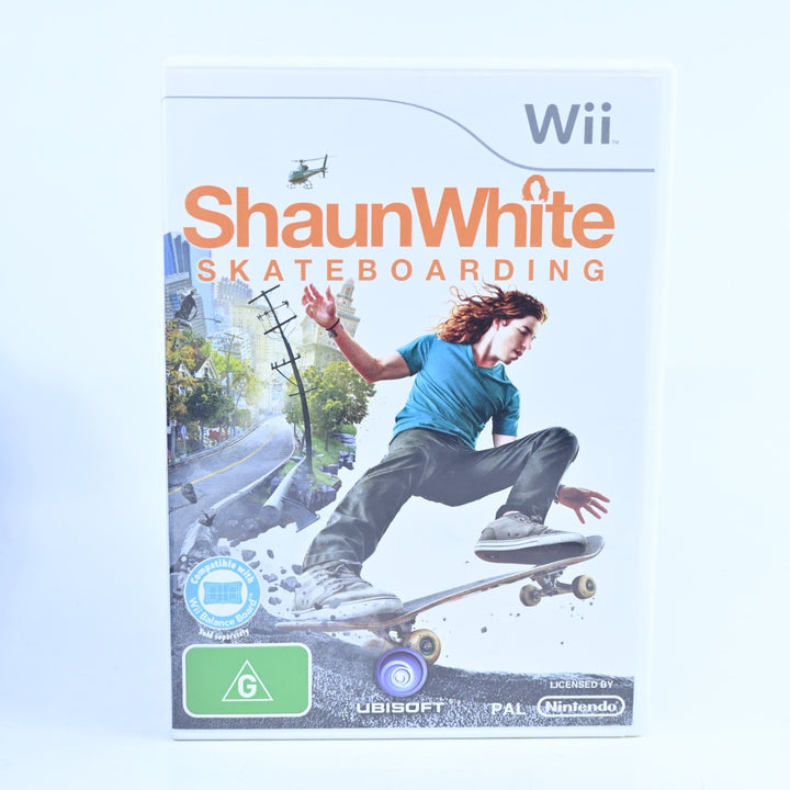 Shaun White Skateboarding - Nintendo Wii Game + Manual - PAL