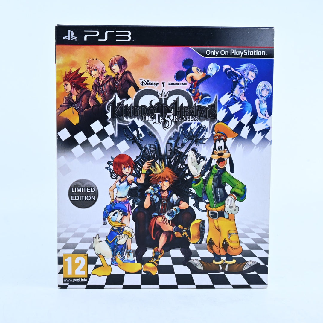 Kingdom Hearts HD 1.5 ReMIX Limited Edition - Playstation 3 / PS3 Game + Manual