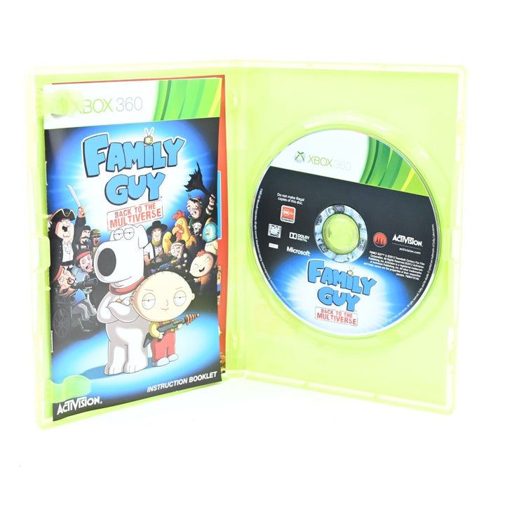 Family Guy: Back To The Multiverse - Xbox 360 Game + Manual - PAL - MINT DISC!