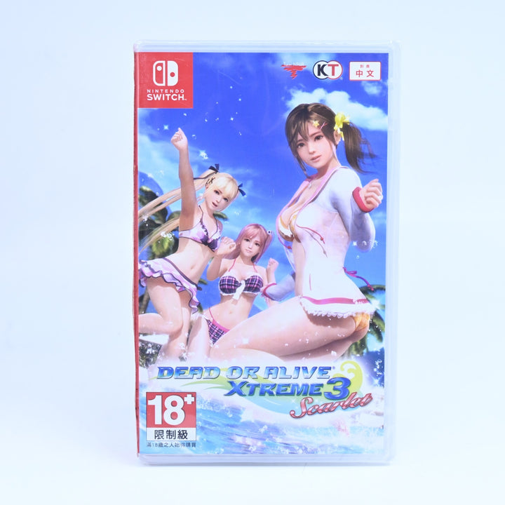 SEALED! ENGLISH Dead or Alive Xtreme 3 Scarlet - Nintendo Switch Game -FREE POST