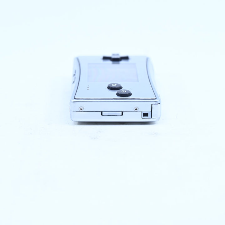 Silver - OXY-001 - Nintendo Gameboy Micro Console / GBA Console - PAL