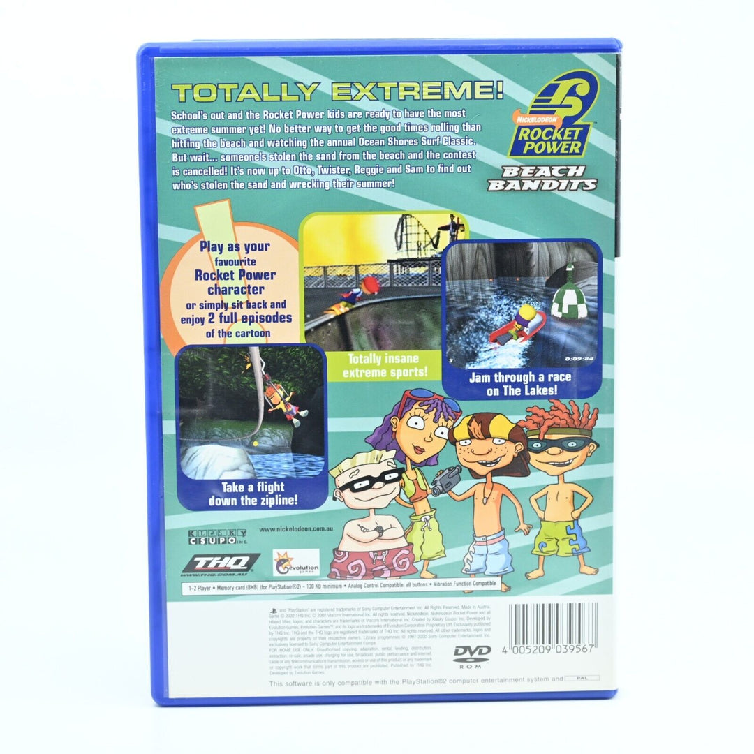 Rocket Power Beach Bandits - Sony Playstation 2 / PS2 Game - FREE POST!