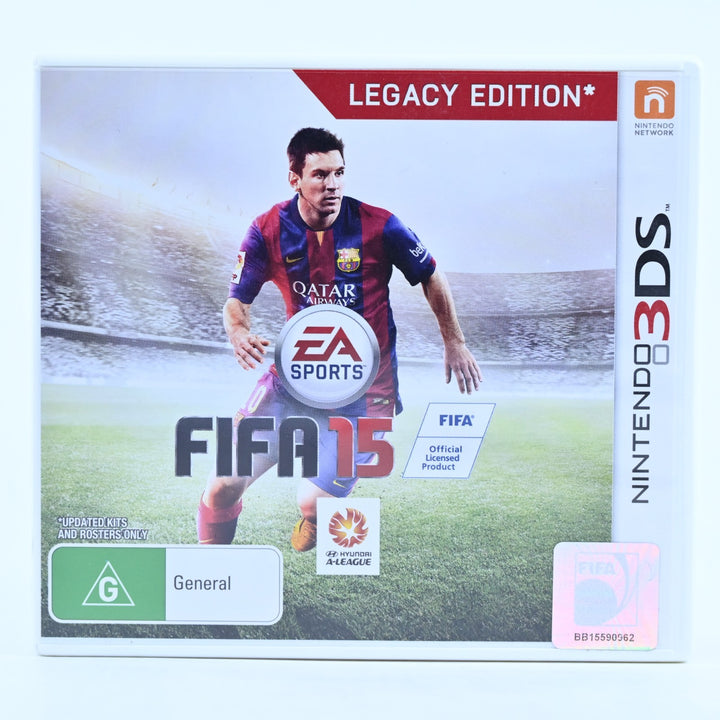 FIFA 15 - Nintendo 3DS Game - PAL + Manual - FREE POST!