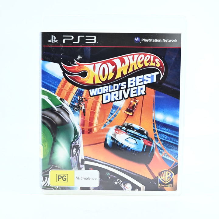 Hot Wheels: World's Best Driver - No Manual - Sony Playstation 3 / PS3 Game