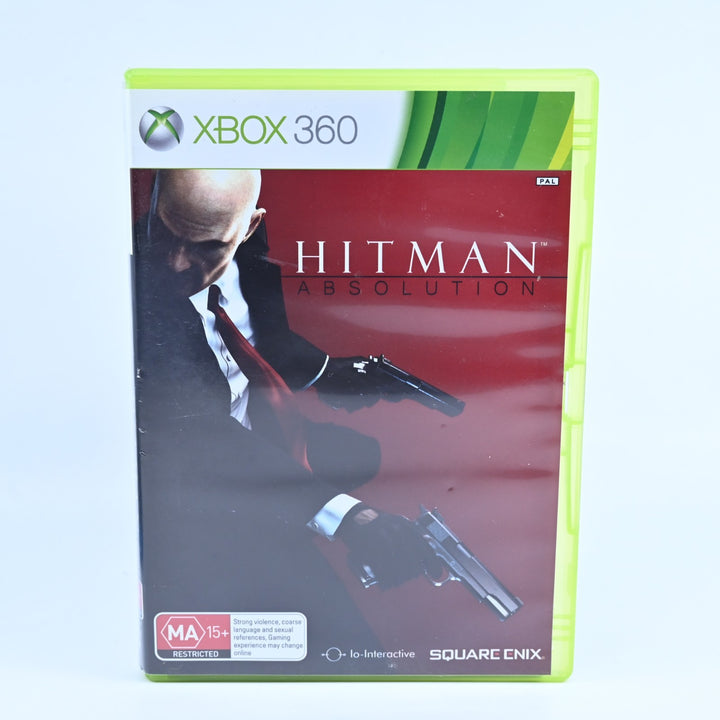 Hitman: Absolution - Xbox 360 Game + Manual - PAL - MINT DISC!