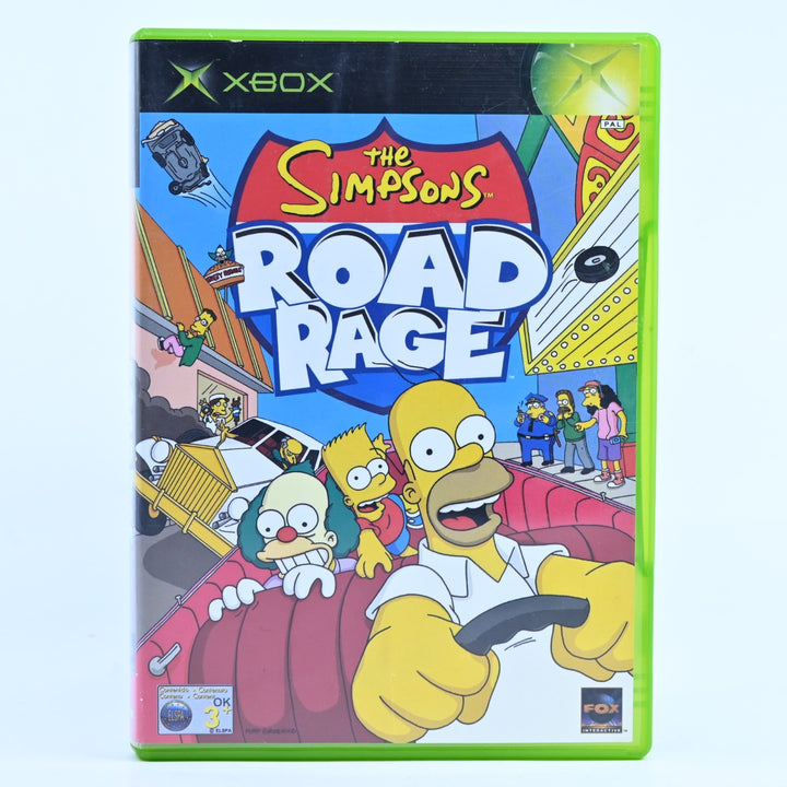 The Simpsons Road Rage - Original Xbox Game - No Manual - PAL - MINT DISC!