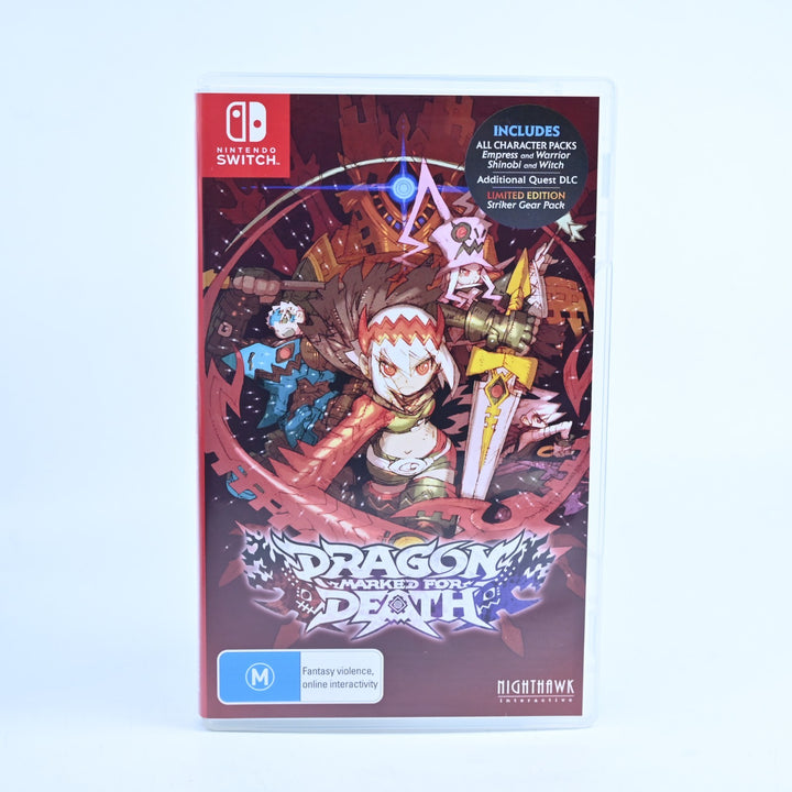 Dragon Marked For Death - UNUSED CODES - Nintendo Switch Game - FREE POST!