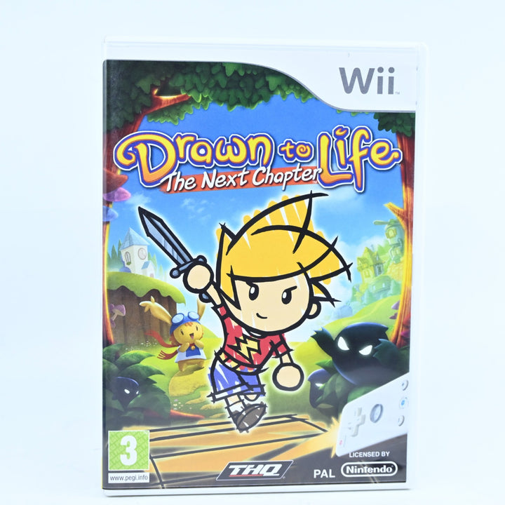 Drawn to Life: The Next Chapter - Nintendo Wii Game + Manual - PAL - FREE POST!