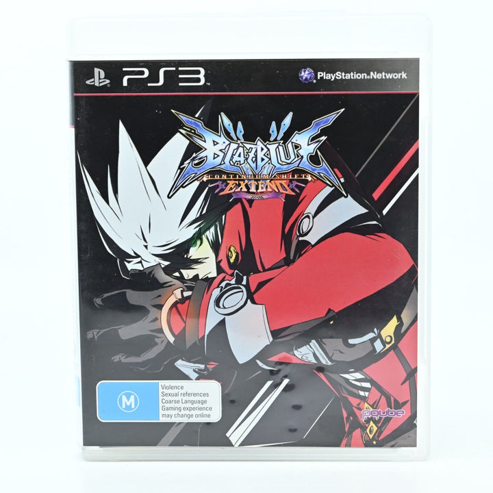 Blazblue Continuum Shift Extend - Sony Playstation 3 / PS3 Game + Manual