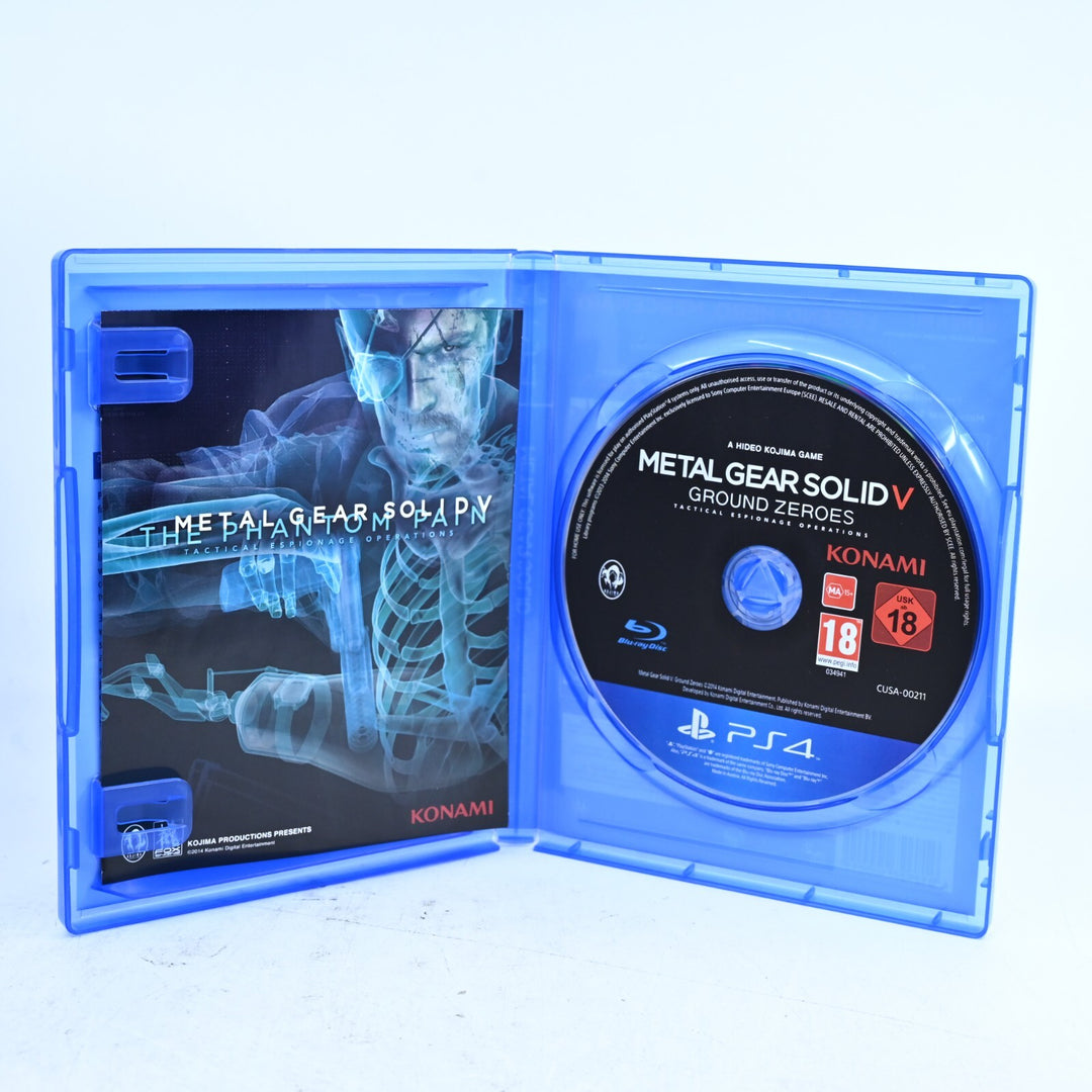 Metal Gear Solid V Ground Zeroes - Sony Playstation 4 / PS4 Game - FREE POST!