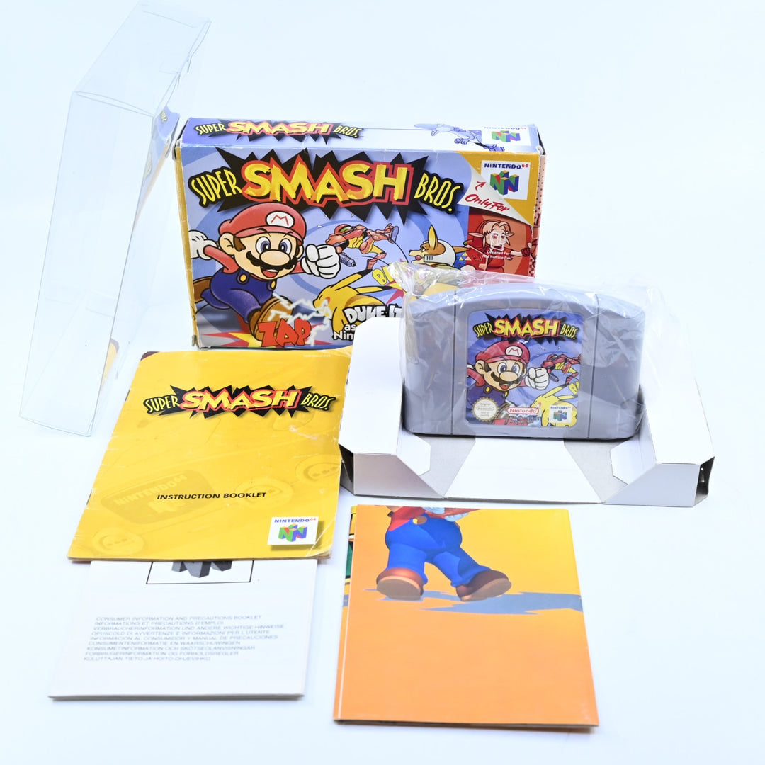 Super Smash Bros. - N64 / Nintendo 64 Boxed Game - PAL - FREE POST!